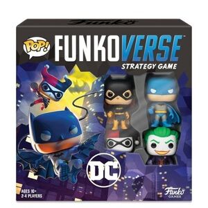 NWT POP! Funkoverse Board Game: DC Comics #100 Base Set